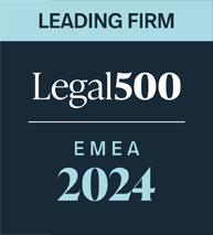 Legal 500 - 2024 EMEA Leading Firm